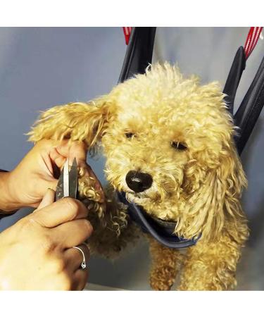 LuckyOpt Dog Grooming Hammock Harness with S Hooks | Pet Sling for Cats & Dogs | Teeth Cleaning, Shower, Nail Clipping | Small & Medium Breed | Size Small - Buy Online on GoSupps.com