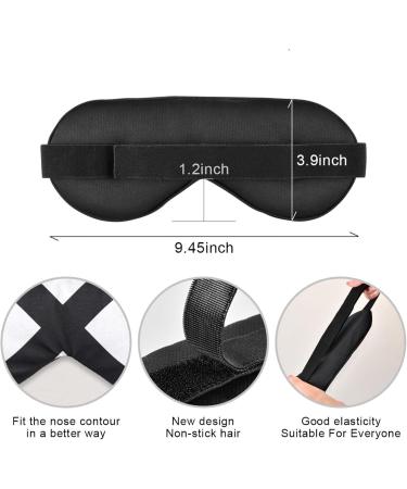 Evil Eyes Sleep Mask | Light Blocking Eye Mask for Travel & Naps | Adjustable Soft Blindfold for Men & Women - Buy Online on GoSupps.com