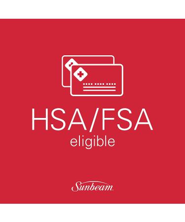 Sunbeam XL Renue Heating Pad - Neck & Shoulder Pain Relief - 4 Heat Settings - Auto-Off - Blue Sapphire - 25 x 25 - Buy Online on GoSupps.com