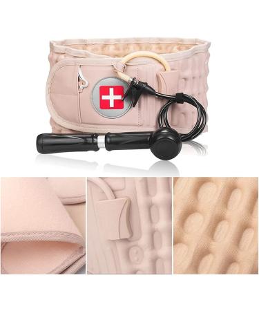 Eayh Decompression Back Belt for Lumbar Support | Relieve Herniated Disc Pain | Fits Waist Sizes 29-49 - Buy Online on GoSupps.com