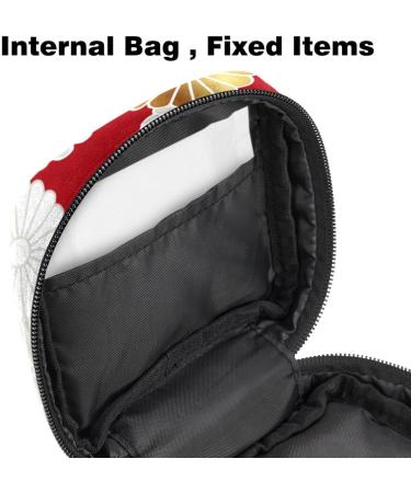 Portable Women's Menstrual Storage Bag - Japanese Style Multicolor Ideal for Teens & First Period Essentials - Buy Online on GoSupps.com