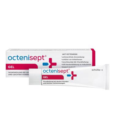 Octenisept gel - wound gel for faster wound healing in acute wounds and slight burns pain relieving and moisturizing 20 ml gel
