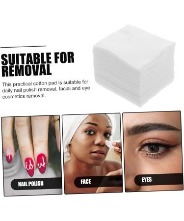 Minkissy Nail Polish Remover Pads - 3000 Pcs Thin Cotton Makeup Remover Rounds for Easy Cleansing | Best for Cosmetics & Nail Care - Buy Online on GoSupps.com