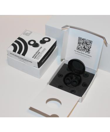 Noise Reduction Ear Plugs - Reusable Comfort-Fit Earplugs for Sleeping & Sound Block Black - Buy Online on GoSupps.com