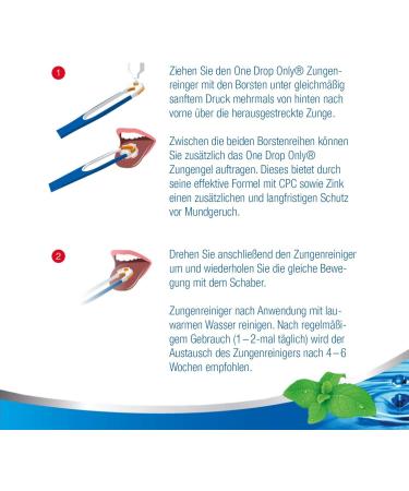 One Drop Only Professional Deluxe Tongue Cleaner - Assorted 1 Piece for Fresh Breath | Buy Internationally - Buy Online on GoSupps.com