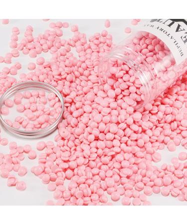Natural Vegetable Wax Pearls for Smooth Hair Removal - Professional Pearl Wax Beans for Face Body Legs & Armpits - 400g Rose Option - Buy Online on GoSupps.com