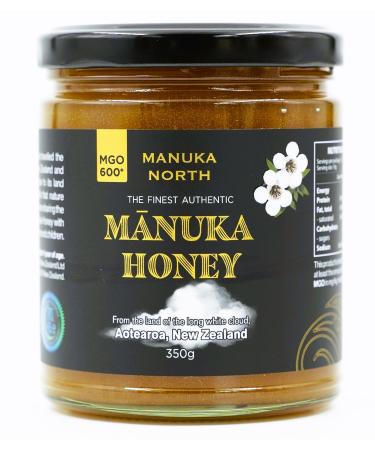 Manuka North MGO 600+ Manuka Honey | 350g | Authentic Premium New Zealand Manuka Honey - Buy Online on GoSupps.com