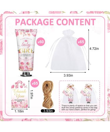 60 Sets Baby Shower Hand Cream - Perfect Wedding & Party Favors Gifts for Guests | Travel Size Hand Lotion Bulk - Ideal Thank You Gifts for Baby Girls - Buy Online on GoSupps.com