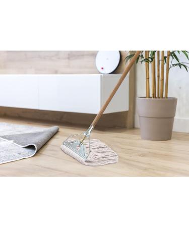 ILOT 59 Commercial Mop Stick Quick Change Handle Pack of 2 - Industrial Steelhead with Wooden Handle for Floor Cleaning - Heavy Duty Wet Mops (2 Pack) - Buy Online on GoSupps.com