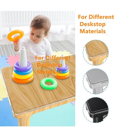 Corner Protectors Strip Clear Transparent  E-PRONSE 6M/20FT Furniture Table Edge Protectors Soft Silicone Bumper Strip with 14M Strong Adhesive Tape for for Cabinets  Tables  Drawers 6m 10mm - Buy Online on GoSupps.com