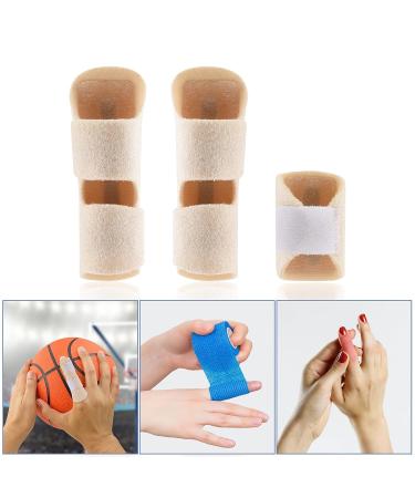 GINTRON Trigger Finger Splints - Individual Finger Braces for Broken Fingers - 3 Pieces - Buy Online on GoSupps.com