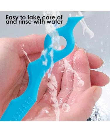 Eyeliner Applicator Tool | Silicone Eyeliner Tool Aid - Multifunctional Eyeliner Makeup Tool Eyeliner Applicator Tool for Women Girls Cle-ca Blue - Buy Online on GoSupps.com