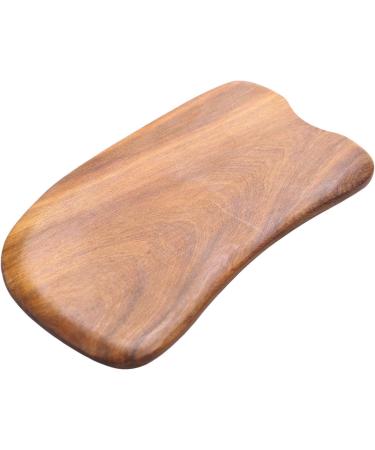 Natural Wood Lukasz Gua Sha - Acupuncture Massage Tool for Spa Therapy & Muscle Relaxation - Buy Online on GoSupps.com