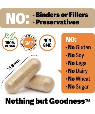 Ashwagandha Capsules 650mg with BioPerine | 90 Vegan Capsules | Ashwagandha Root & Black Pepper Extract - Buy Online on GoSupps.com