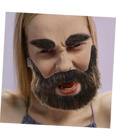 Gogogmee 1 Set Beard Dress up Grey Santa Claus Beard Cosplay Carnival Beard False Facial - Buy Online on GoSupps.com