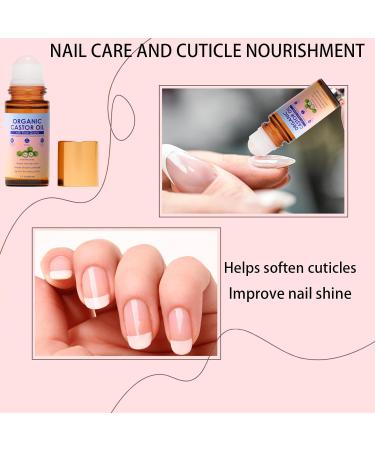 SDXJIOGE Organic Castor Oil with Rose Quartz Roller 100% Pure Cold-Pressed Organic Castor Oil Roll On Rose Quartz Hexane-Free Amber Glass Bottle for Skin 1.7oz (1) - Buy Online on GoSupps.com