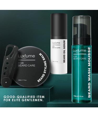 Duhe189014 Bart Care Kit for Men - Ultimate Beard Care Gift Set to Alleviate Itching & Scales - Perfect Father's Day Gift - Buy Online on GoSupps.com