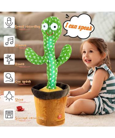 Cactus Toy for Toddlers | Sensory & Interactive Toy for Babies 6M+ | Dancing Singing Talking Lighting | Perfect Birthday Gift for Boys & Girls 1-6 Years old (Color 1) - Buy Online on GoSupps.com