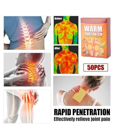 Warm Foot Patch - Fast Penetration, Dehumidification, & Comfort | Natural & Safe Adhesive Foot Warmers for Sole Conditioning - Buy Online on GoSupps.com
