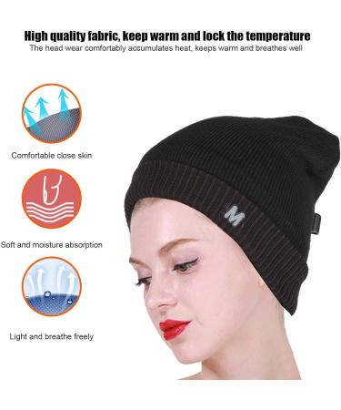 Buy USB Heating Hat - Comfortable Far Infrared Winter Hat for Men & Women | Deep Coffee Edge - Buy Online on GoSupps.com