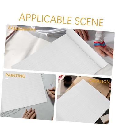 OATIPHO 1 Roll Rice Paper Professional Xuan Paper School Calligraphy Paper Office Household Cicada Clothes Picture 1 2000.00X36.00X0.10CM - Buy Online on GoSupps.com