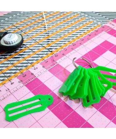 Love Sew Jelly Roll Sasher Collection - 10 Pcs Multi-Sizes for Folding Fabric and Biasing Strips | Includes 40pcs Quilting Pins - Buy Online on GoSupps.com