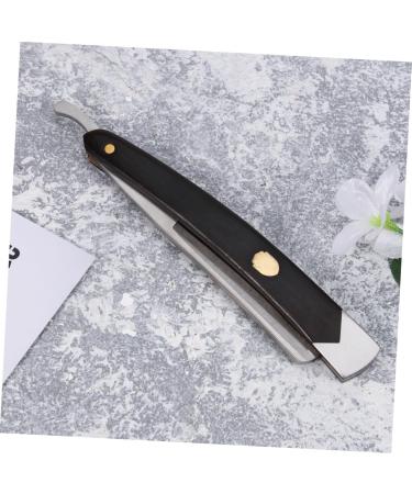 Vintage Straight Razor for Men | Manual Folding Razor with Ebony Handle | Sharp & Stylish Shaving Tool - Buy Online on GoSupps.com
