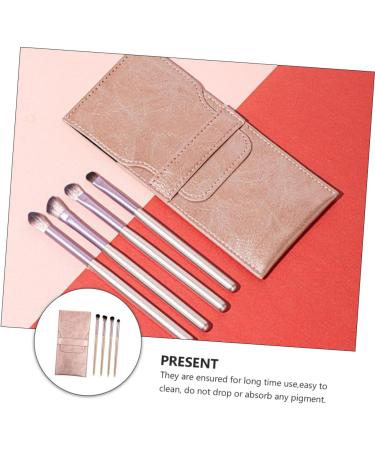 Beatifufu 1 4pcs Eye Makeup Brushes Eye Shade Brush Eyeliner Brush Highlighter Brush Makeup Tool Skin - Buy Online on GoSupps.com