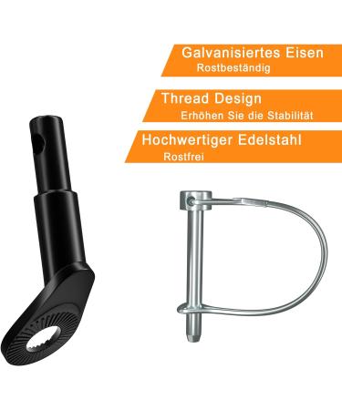 Universal Bicycle Trailer Coupling NICEDACK Dog & Childrens Bike Trailer Adapter Optimized for Easy Attachment & Compatibility - Buy Online on GoSupps.com