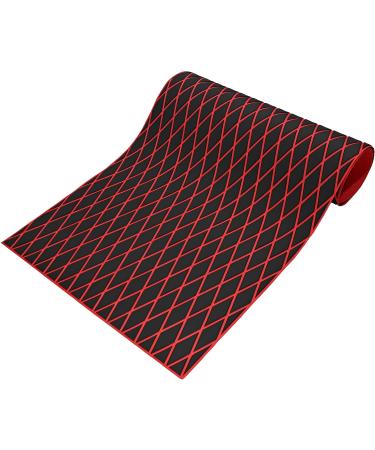 KT GuoMei Diamond Pattern Sea Deck Boat Flooring - Non-Slip Eva Foam Decking for Motorboat, Fishing Boat, Yacht - Dark Gray/Red - 47.25 X 35.4 - Buy Online on GoSupps.com