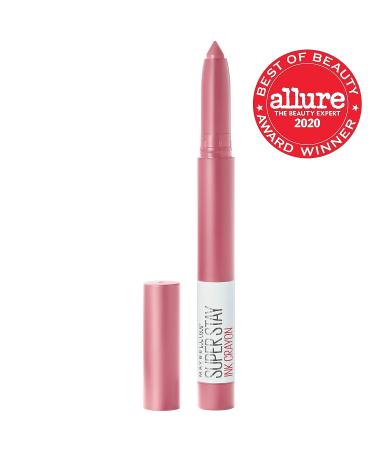 Maybelline Super Stay Ink Crayon Lipstick - Seek Adventure 0.04 oz (Warm Pink) - Buy Online on GoSupps.com