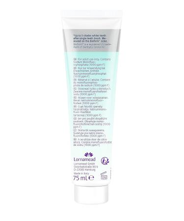 Rapid White WHITE + STRONG BOOSTER Toothpaste 75 ml - Instantly Whiter Teeth Optimal pH Caries Protection - Shop Internationally - Buy Online on GoSupps.com
