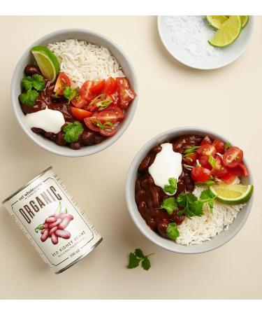 Buy Eat Wholesome Organic Red Kidney Beans - 400g (Pack of 12) | International Shipping Available - Buy Online on GoSupps.com