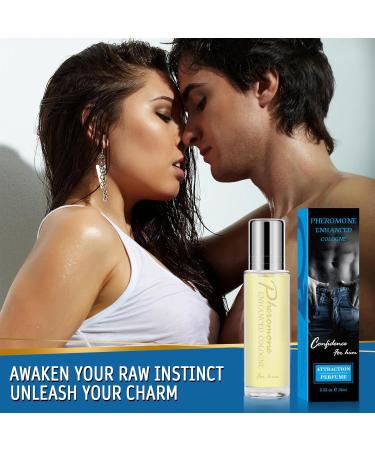 Pheromone Cologne for Men to Attract Women - Long-Lasting Scent Cologne for Men - Enhanced Confidence & Attraction Pheromone Infused Perfume for Men - Pheromone Cologne for Men - 15 mL (Man) - Buy Online on GoSupps.com