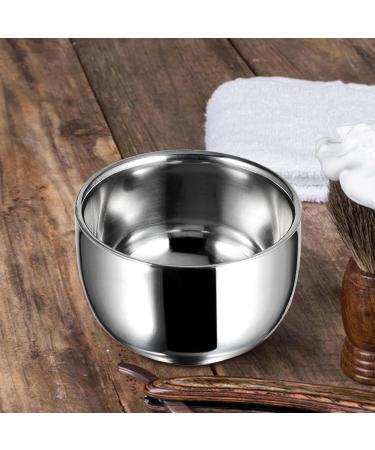 Harayaa Stainless Steel Shaving Soap Bowl | Men's Metal Shaving Mug for a Perfect Grooming Experience - Buy Online on GoSupps.com