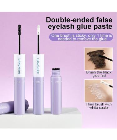 Lash Glue and Seal Cluster Eyelash Extensions Double-Headed Glue Paste for False Eyelashes Waterproof Fast Drying Long Lasting Bond and Seal Lash Glue False Lash Adhesives & Sealants - Buy Online on GoSupps.com