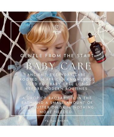 FairTale GHANA Beurre de karit africain cru 450g (16oz) + huile de baobab 450ml (15 2 fl oz) lot - Buy Online on GoSupps.com