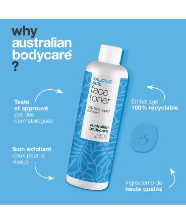 Exfoliant visage l acide salicylique contre imperfections l exc s de s bum et les pores dilat s avec 2% d acide salicylique & acide glycolique - Buy Online on GoSupps.com