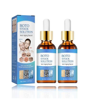 Botox Stock Solution Anti-Aging Dark Spot Corrector Serum Botox Face Serum Anti Wrinkle Collagen Boost Serum For Face Lift Anti-Wrinkle Stock Solution Facial Serum Firming Fine Lines (2)