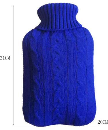 Maie's 2000ml Long-Lasting Warm-Up Bag - Large Knitted Heat Storage & Cold-Resistant Water Bottle Cover - Perfect for International Shipping - Buy Online on GoSupps.com