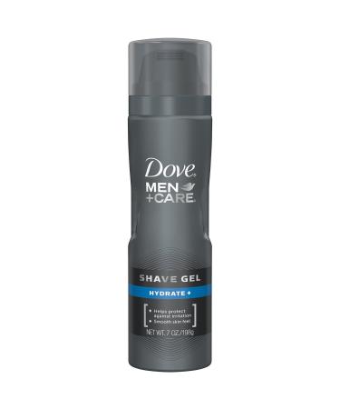 Dove Men+Care Shave Gel, Hydrate Plus 7 oz 7 Ounce (Pack of 1) Hydrate