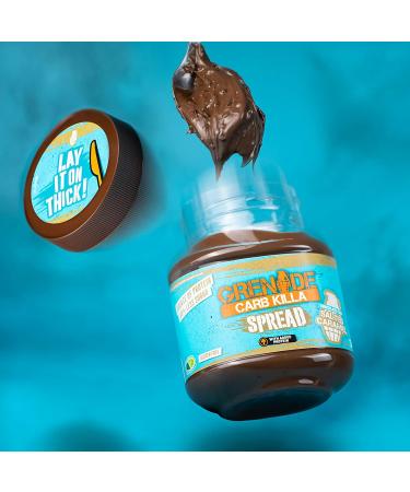 Grenade Carb Killa Protein Spread - Chocolate Chip Salted Caramel 1 x 360 g Jar - Buy Online on GoSupps.com