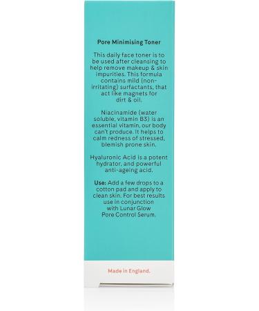 Pore Minimizing Toner with Niacinamide & Hyaluronic Acid - Lunar Glow 200ml | Best International Shipping - Buy Online on GoSupps.com