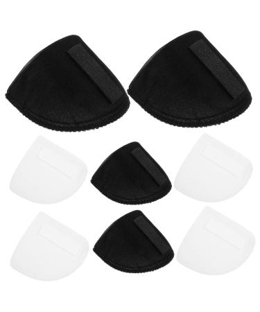 Healeved 4Pairs Shoulder Pads for Women Nonslip Shoulder Pads for Costumes Reusable Washable Shoulder Pads for Fashion for Shirts