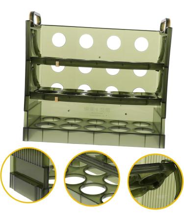 Alipis 30 Grid Egg Holder Capacity Container Plastic Storage Multilayer -layer Large Tray Fridge Holder Organizer Reusable 1 - Buy Online on GoSupps.com