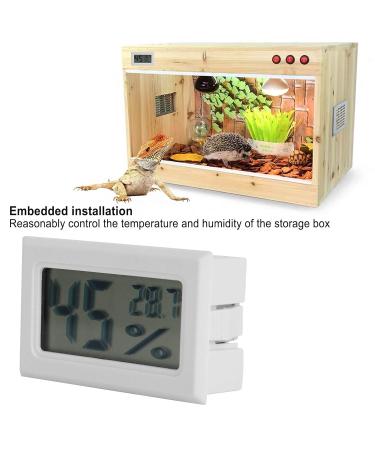 Indoor Thermometer & Humidity Meter - Mini Digital Thermometers (TS-804-W) for Accurate Indoor Climate Control - Buy Internationally - Buy Online on GoSupps.com