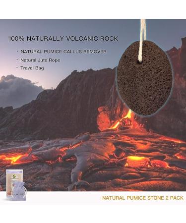 CROVIN Natural Loofah Pads and Earth Lava Pumice Stone Bundle - Exfoliating Body Scrubbers for Skin and Feet - Buy Online on GoSupps.com
