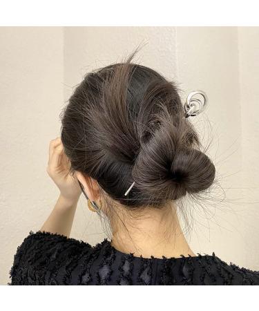 8 Pcs Vintage Metal Hair Sticks - Chinese Hair Jewelry Accessories for Long Hair Women - Buy Online on GoSupps.com