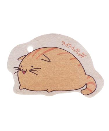 Cartoon Dish Cloth Compressed Sponge Wipe Dishwashing Sponges Rag for Home Kitchen Pot Dishes Bowls Cleaning Tool Dish Towels (D One Size)