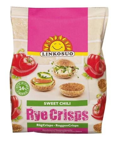 Linkosuo Rye Crisps - Sweet Chili - Ruissipsi Makea Chili (150g)
